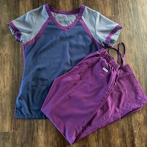 Grey’s Anatomy scrub set by barco V-neck